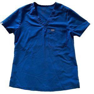 Royal Blue Catarina™ One-Pocket Scrub Top Size Small